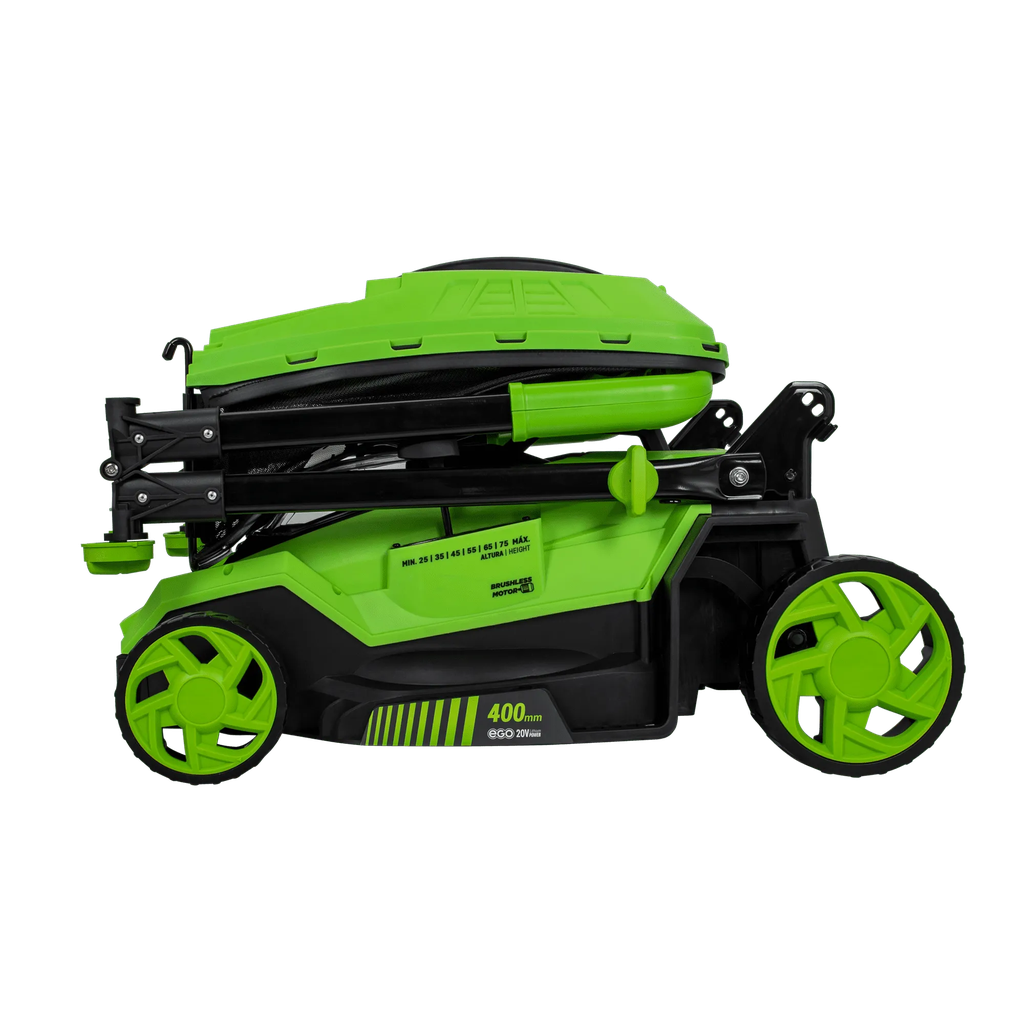 Cortacésped Brushless 400mm Ego 40v, Con 2 Baterías Y Cargador