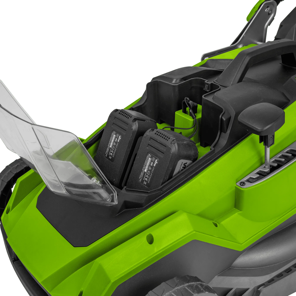 Cortacésped Brushless 400mm Ego 40v, Con 2 Baterías Y Cargador