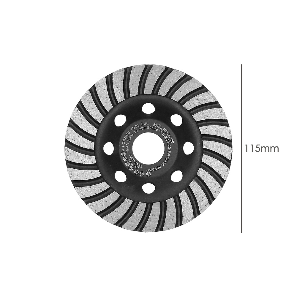 Disco Diamante 115mm Para desbaste segmentado turbo