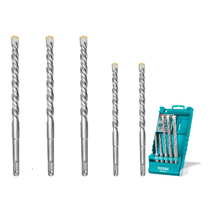 Juego De 5 Brocas Para Pared SDS-Plus