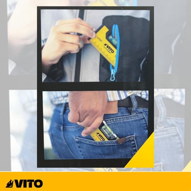 Nivel De Aluminio Magnético 10cm