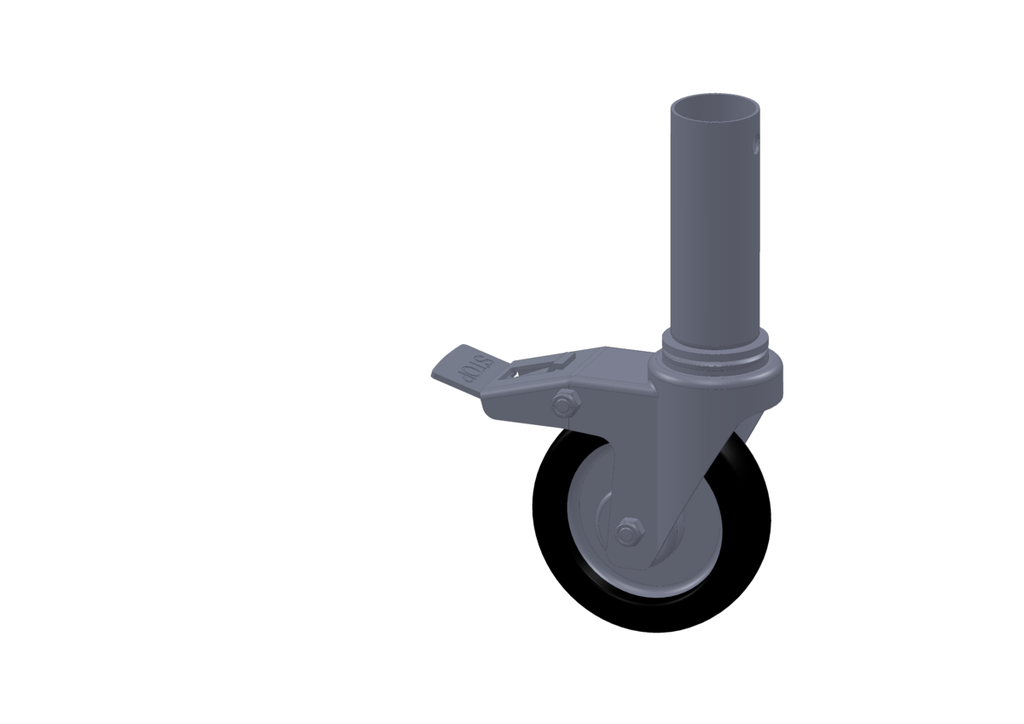 Scafline Tirantes Base Plegable 75cm X 190cm Altura De Trabajo 3.50 Metros