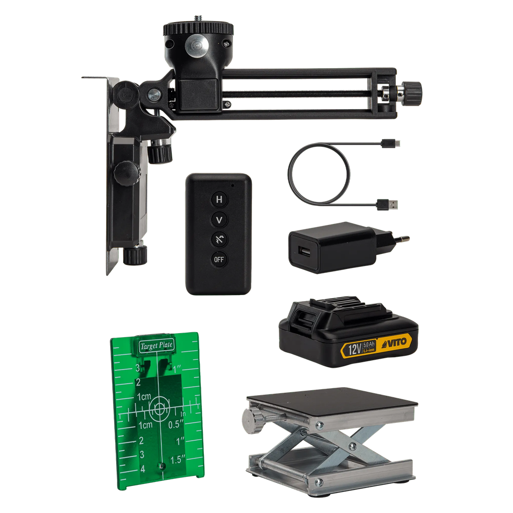 Nivel láser de precisión  4D-16 líneas 60m