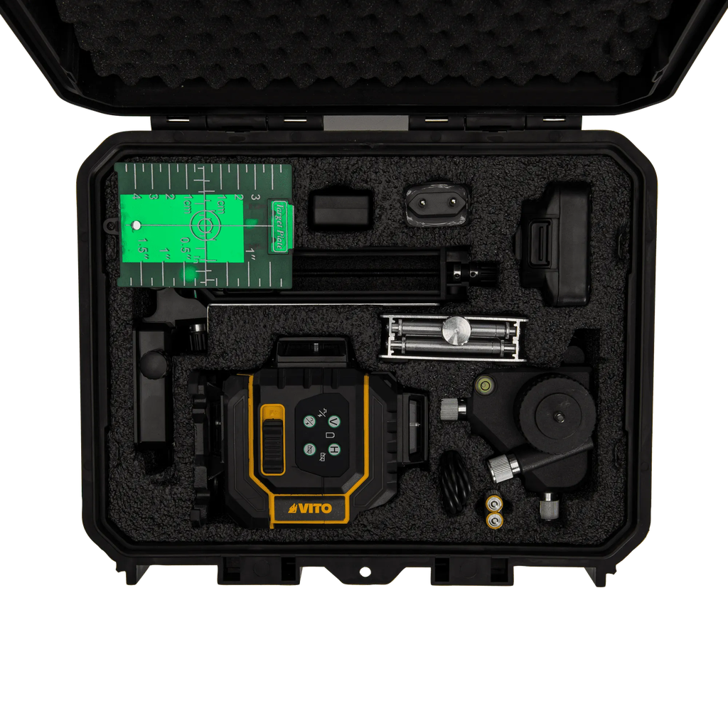 Nivel láser de precisión  4D-16 líneas 60m