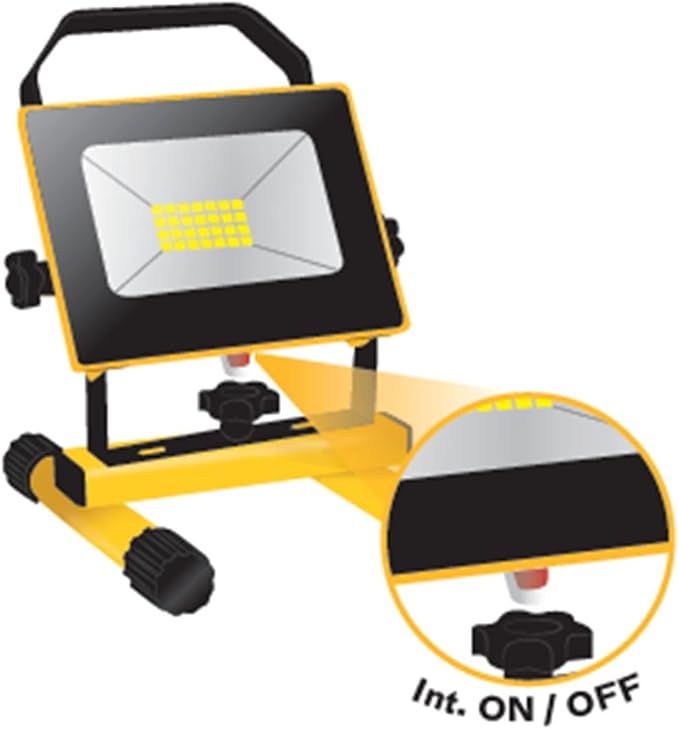 PROYECTOR LED PORTÁTIL 30W IP65 6500K