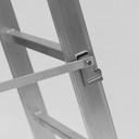 ESCALERA TRIPLE EXTENSIBLE CON PELDAÑOS CUADRADOS 3X3M