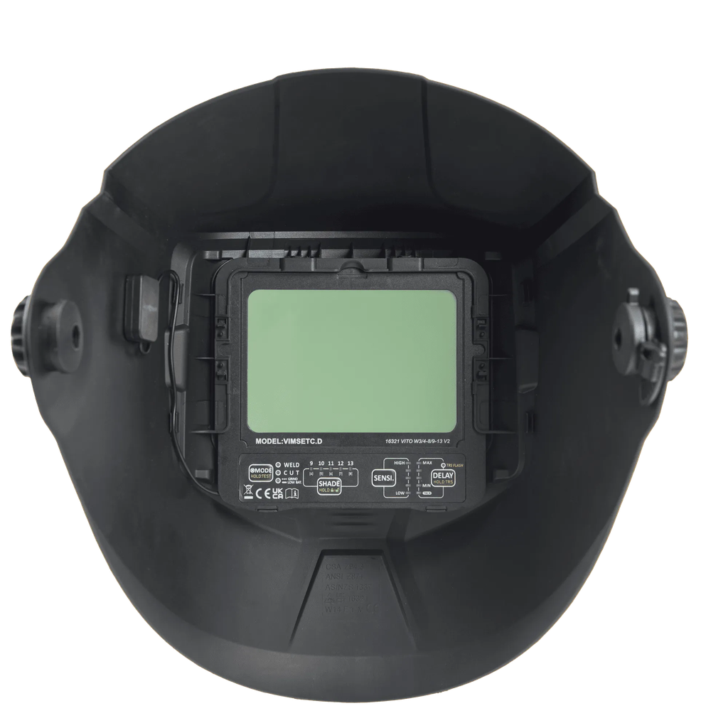 CARETA DE SOLDAR ELECTRÓNICA TRUE COLOR PANORÁMICA