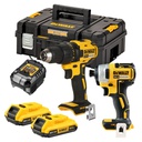 Kit Taladro Atornillador DCD777 y Atornillador de Impacto DCF787 XR 18V