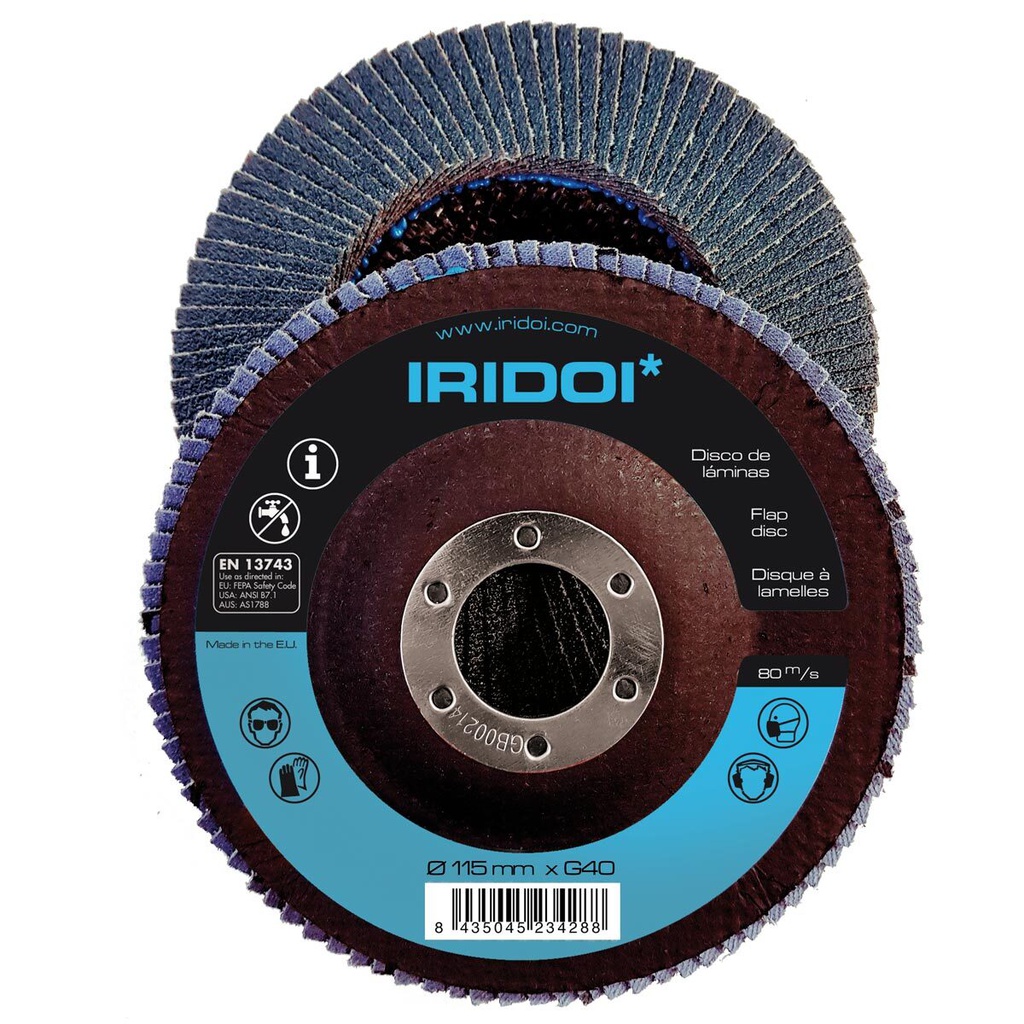 ZFI High Performance Zirconium Flap Abrasive Disc