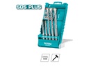 Juego De 5 Brocas Para Pared SDS-Plus