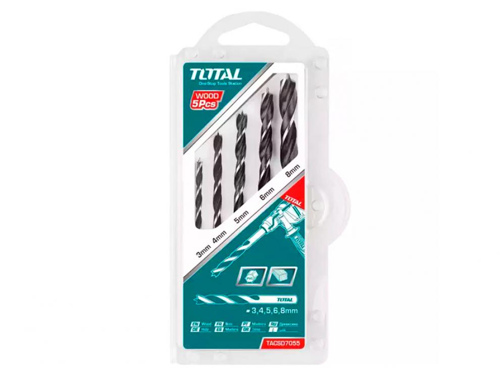 Set of 5 Wood Drill Bits