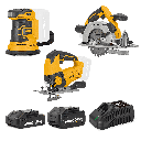 PACK: Orbital Sander, Jig Saw, Circular Saw