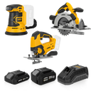 PACK: Orbital Sander, Jig Saw, Circular Saw