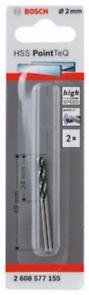 Broca helicoidal HSS PointTeQ 2,0 mm :2uds