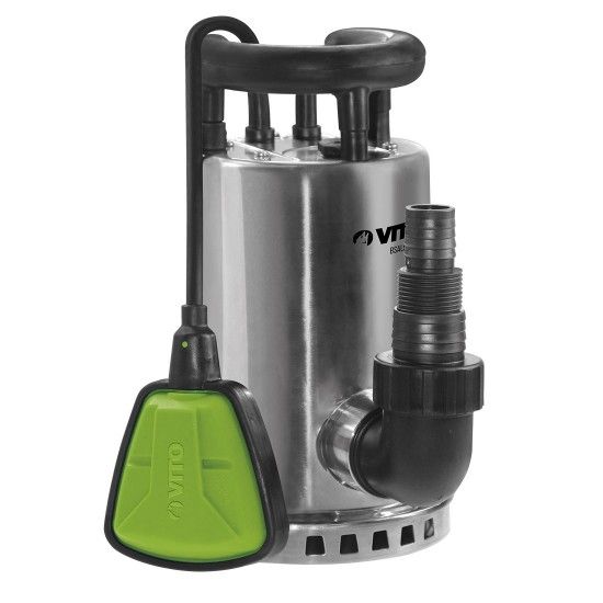 BOMBA SUMERGIBLE DE ACERO INOXIDABLE PARA AGUAS LIMPIAS 550W