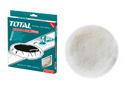 Bonete de pulido de 180 mm