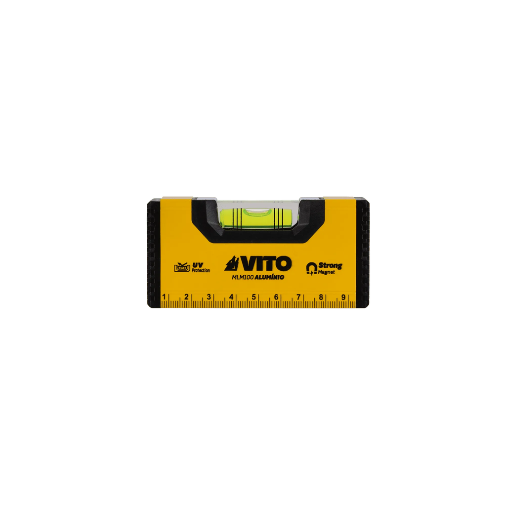 MAGNETIC ALUMINUM LEVEL 10CM