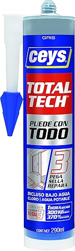 CEYS TOTAL TECH GRIS CARTUCHO 290ml