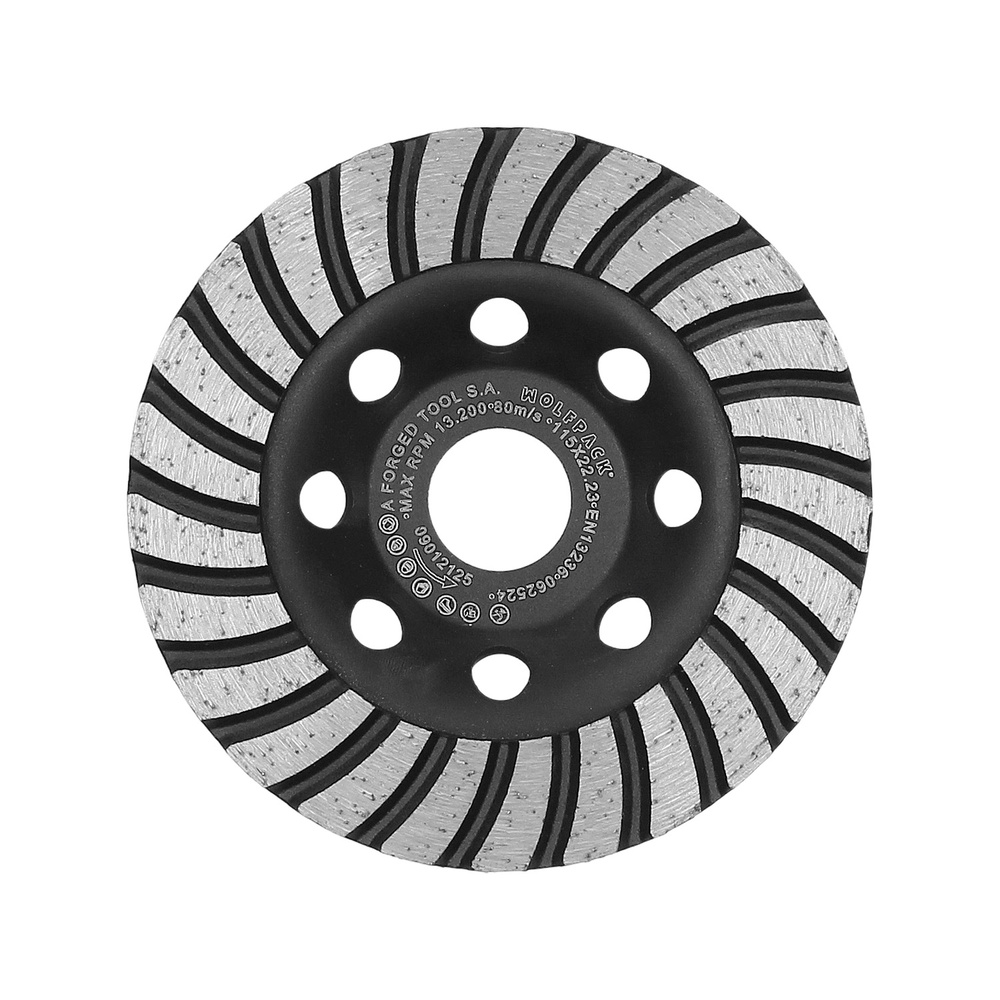 Diamond Grinding Wheel 115mm, turbo segmented