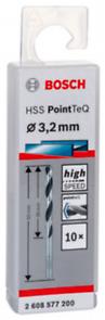 Broca helicoidal HSS PointTeQ 3,2 mm :10uds.