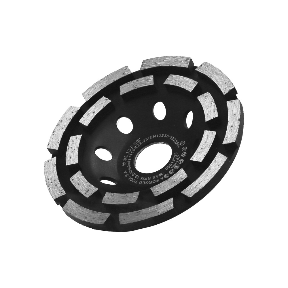 Disco Diamante 115mm para desbaste doble corona