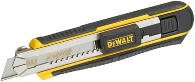 Cutter en plástico 18mm con deslizador auto-bloqueo