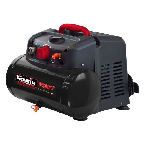 CEVIK PRO 6 LITER 1.5HP OIL-FREE MONOBLOCK COMPRESSOR CA-PRO7N