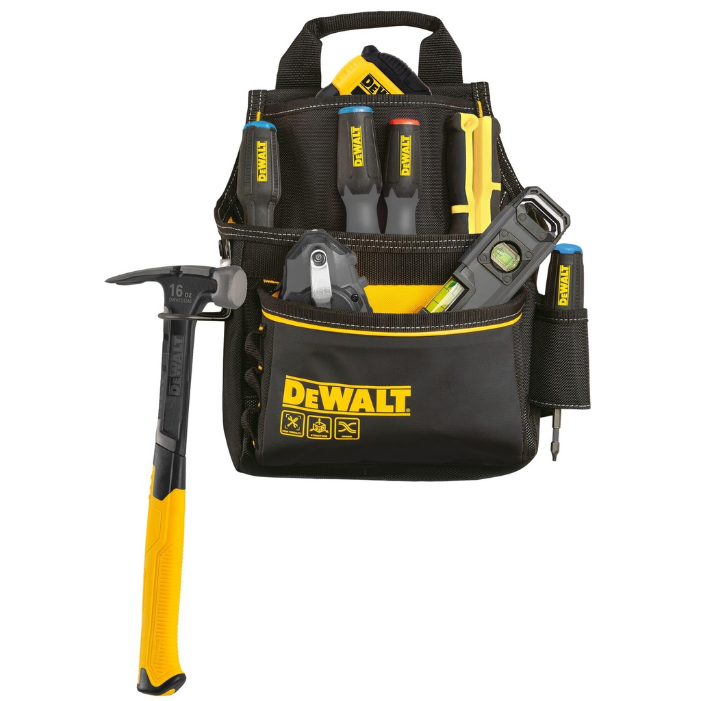 Tool belt with 12 pockets