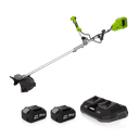 [PACK2EGOGARDEN] DESBROZADORA SPLIT BRUSHLESS 40V LI + 2XBATERIAS + CARG. DOB