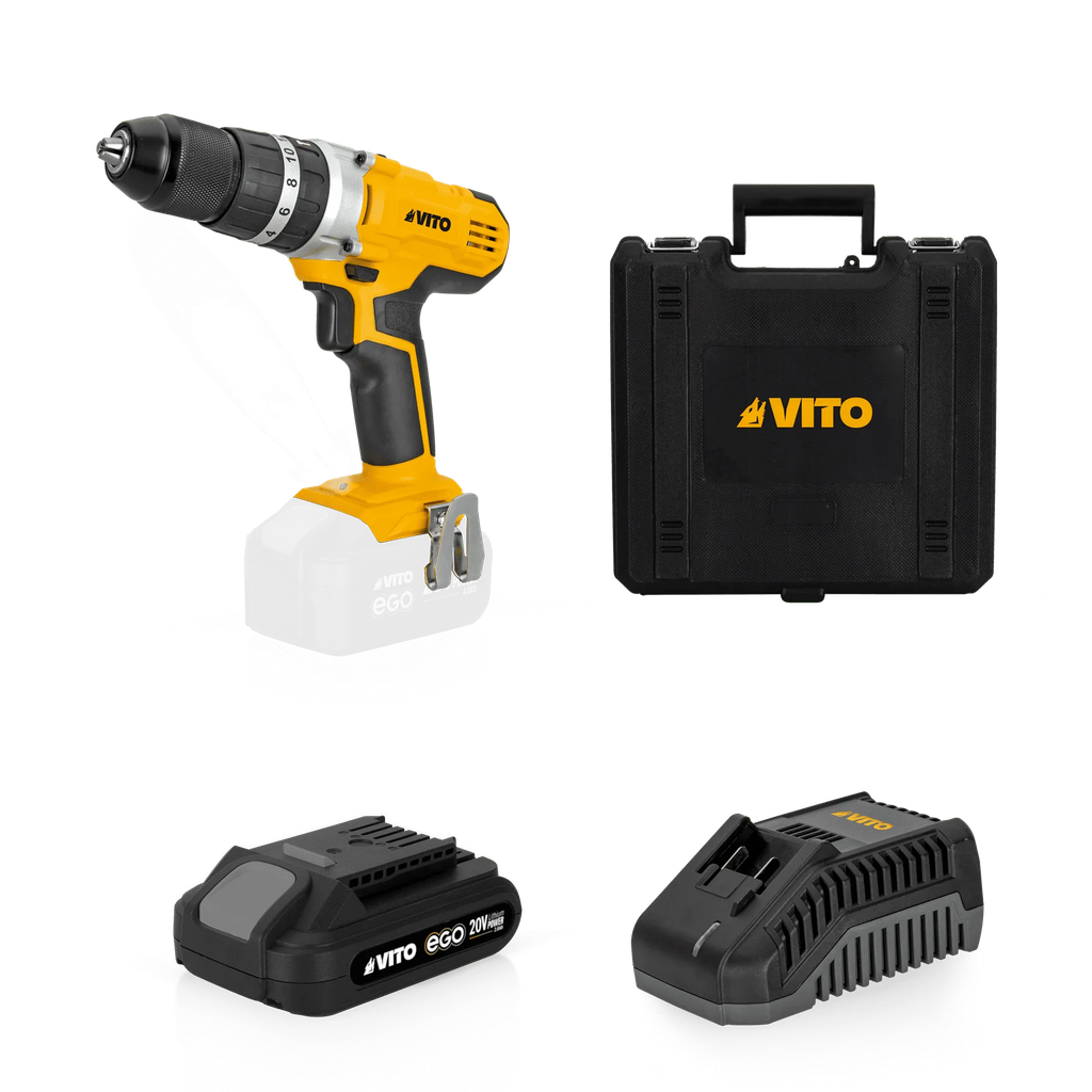 PACKEGO: Taladro 20V