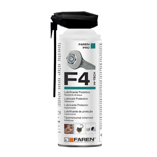 Lubricante Multiusos F4 500ml con Difusor