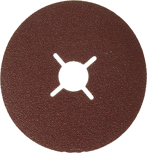 Fiber sanding discs, Ø 115 mm, G 80, R444, Expert for Metal, 1 piece