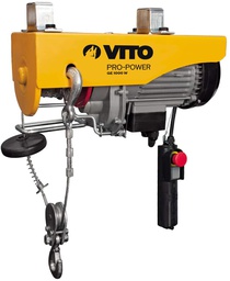 [VIGE1000] Polipasto 1000W 250/500 Kilos 6/12 Metros