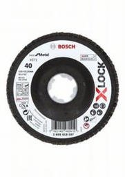 [2608619197] PRO X571 Flap Disc, Angled, 115 mm, G40, X-Lock