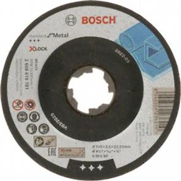 [2608619781] Disco de corte cóncavo Standard for Metal X-LOCK de 115 x 2,5 x 22,23