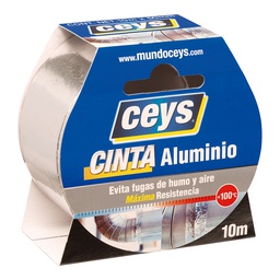 [507616] CEYS ALUMINIUM TAPE ROLL 10m x 50mm. 507616