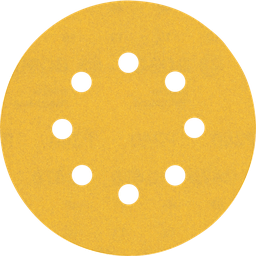 [2608900914] EXPERT C470 sandpaper with 8 holes for 125 mm eccentric sanders GR240