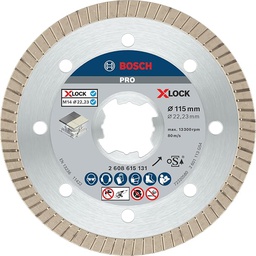 [2608615131] PRO Ceramic X-Lock Diamond Blade, 115 x 22.23mm, 22.23mm