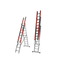 [VIEE3X3] ESCALERA TRIPLE EXTENSIBLE ELECTRA 3X3 M