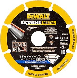 [DT40251-QZ] Disco diamantado Extreme Metal 115