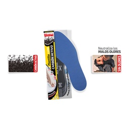 LUXE ACTIVATED CHARCOAL CUTTABLE INSOLE.