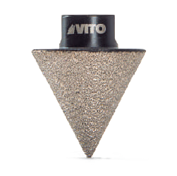 [VIBDRC238M14] Tapered Diamond Burr 5-38mm